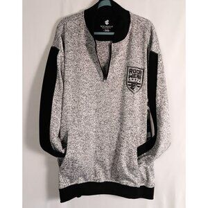 Rocawear Big & Tall Grey Full Zip Logo Sweater Jacket 3XB NWT Men’s $86